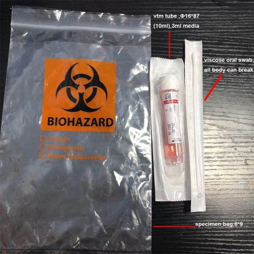 Medicinsk VTM vatpindeprøvesæt